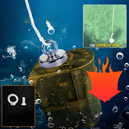 ⏳ Limited time 50% off! 💥Deep Water Magnetic Salvage Gold, Silver, Treasure, Coin Magnet Set（The more you buy, the higher the discount）