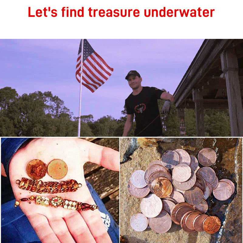 ⏳ Limited time 50% off! 💥Deep Water Magnetic Salvage Gold, Silver, Treasure, Coin Magnet Set（The more you buy, the higher the discount）