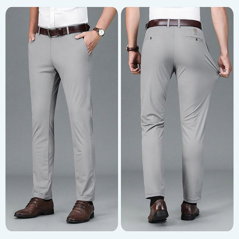 Men's High-Waisted Stretch Wrinkle-Resistant Pants