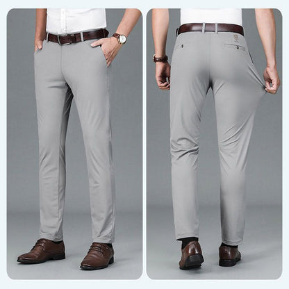 Men's High-Waisted Stretch Wrinkle-Resistant Pants