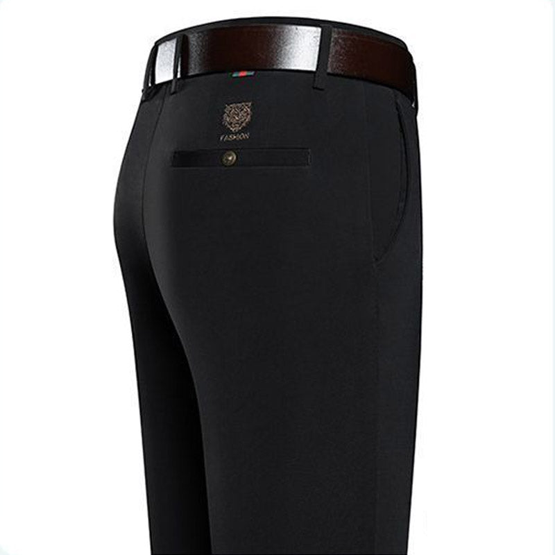 Men's High-Waisted Stretch Wrinkle-Resistant Pants