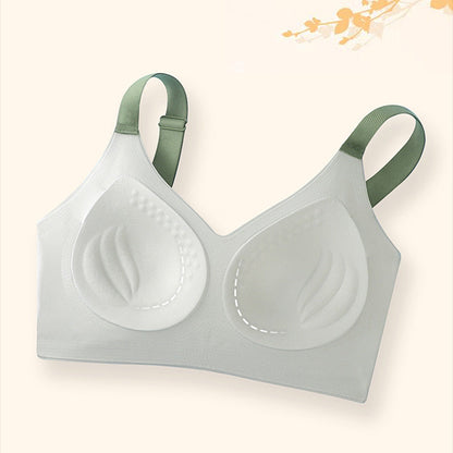 ✨Soutien-gorge push-up froncé à blocs de couleurs et non marquant