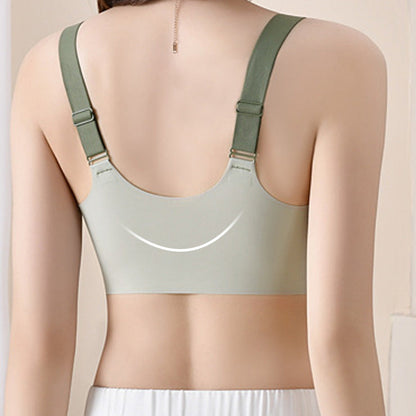 ✨Soutien-gorge push-up froncé à blocs de couleurs et non marquant