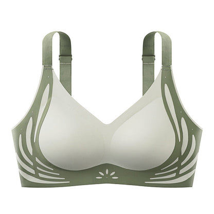 ✨Soutien-gorge push-up froncé à blocs de couleurs et non marquant