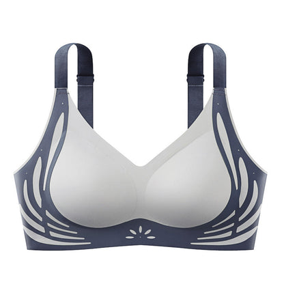 ✨Soutien-gorge push-up froncé à blocs de couleurs et non marquant
