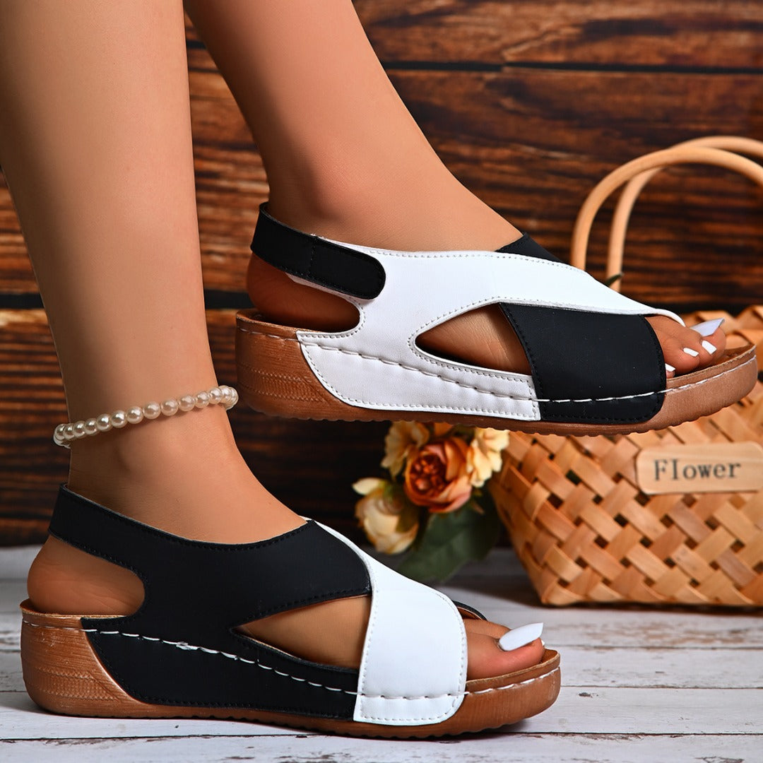 🔥Promotion du dernier jour -44% de réduction 🏖️- Sandales orthopédiques à talon incliné ultra confortables pour femmes