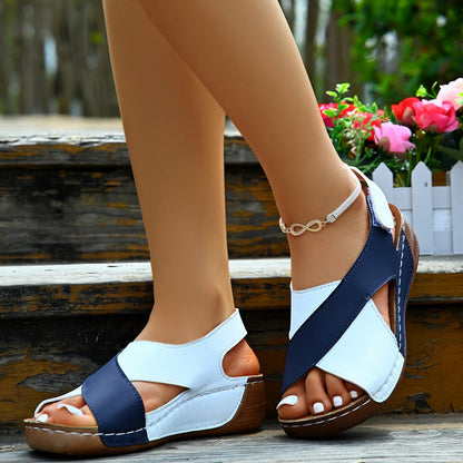 🔥Promotion du dernier jour -44% de réduction 🏖️- Sandales orthopédiques à talon incliné ultra confortables pour femmes