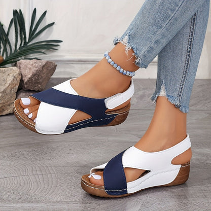 🔥Promotion du dernier jour -44% de réduction 🏖️- Sandales orthopédiques à talon incliné ultra confortables pour femmes