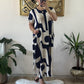 Women's Trendy Print Short Sleeve Loose Fit Dress