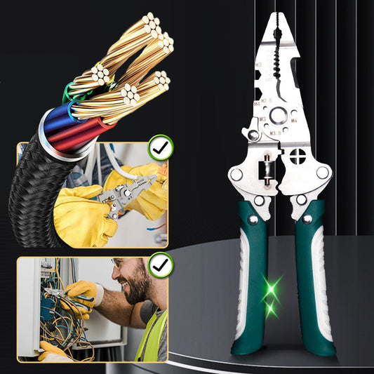 Multi-functional Foldable Non-slip Wire Stripping Pliers