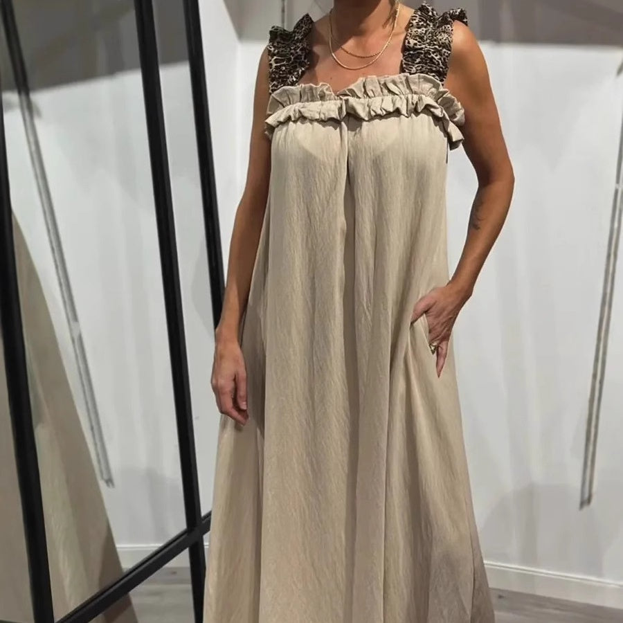 💖Women's Casual Sleeveless Maxi Dress with Pockets