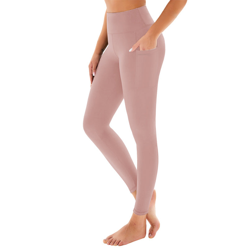 🌸2025 HOT SALE 49% OFF🌸High-Waisted Butt Lifting Tummy Control Shaping Training Leggings with Side Pocket