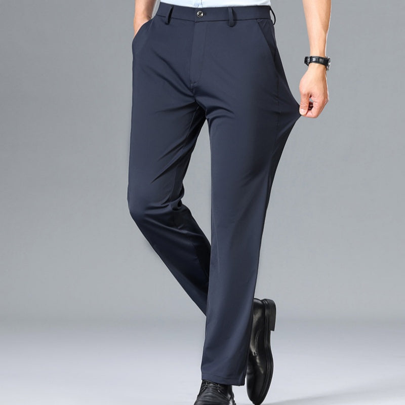 Men’s Comfortable Wrinkle-Resistant Business Casual Pants