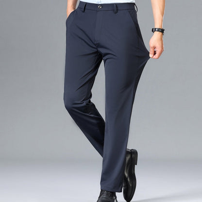 Men’s Comfortable Wrinkle-Resistant Business Casual Pants