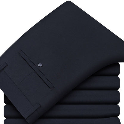 Men’s Comfortable Wrinkle-Resistant Business Casual Pants