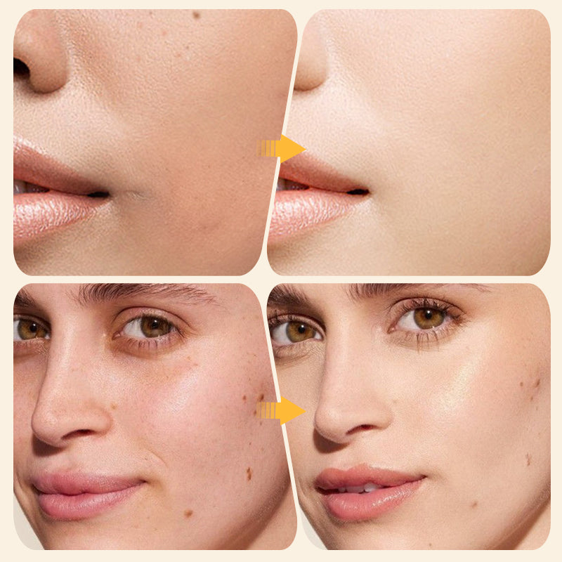 🔥Buy more get more free🔥💖Natural Light Long-lasting Silky Concealer Shadow Rotating Foundation Stick🛍️  Perfect your look with our rotating foundation stick!