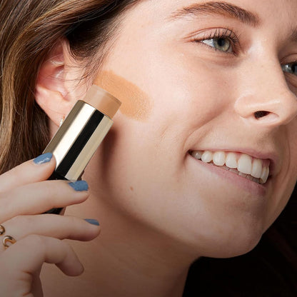 🔥Buy more get more free🔥💖Natural Light Long-lasting Silky Concealer Shadow Rotating Foundation Stick🛍️  Perfect your look with our rotating foundation stick!