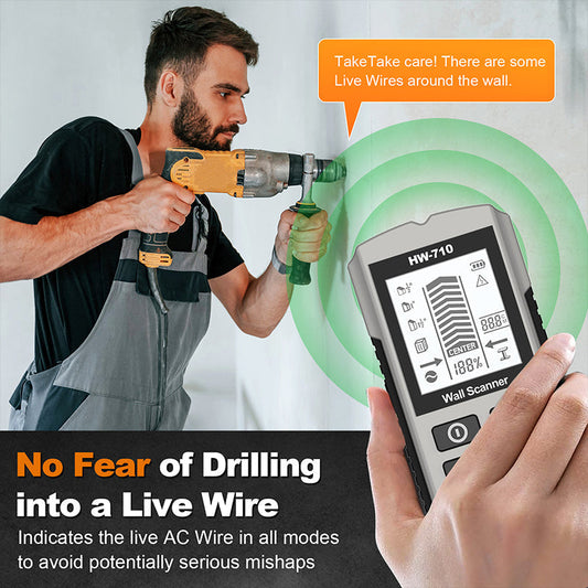 🪛Multifunctional Handheld Metal & Wall Detector