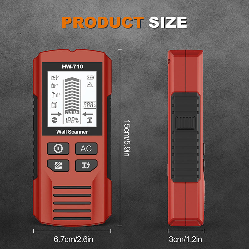 🪛Multifunctional Handheld Metal & Wall Detector