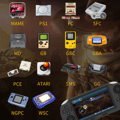 ⏳Limited-time 50% off⏰Final Day Promotion-SF3000 Portable Handheld HD Gaming Console Set🎮