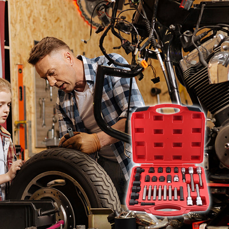 🔧Super helper🔥Generator Pulley Removal Tool Kit with Organizer