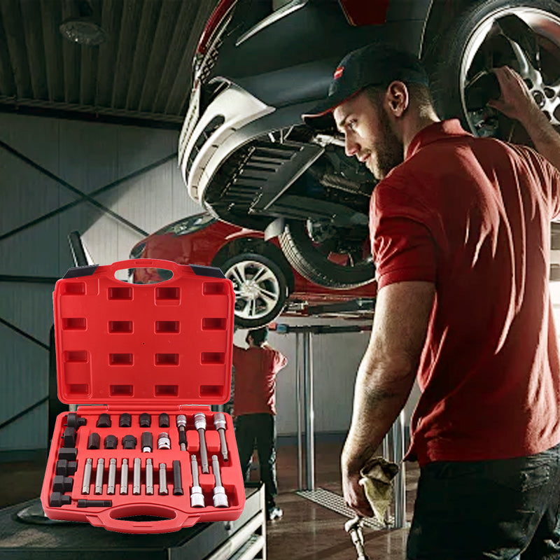 🔧Super helper🔥Generator Pulley Removal Tool Kit with Organizer