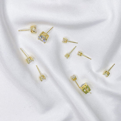 💎Captivatingly💎Sparkling Moissanite Round Stud Earrings✨