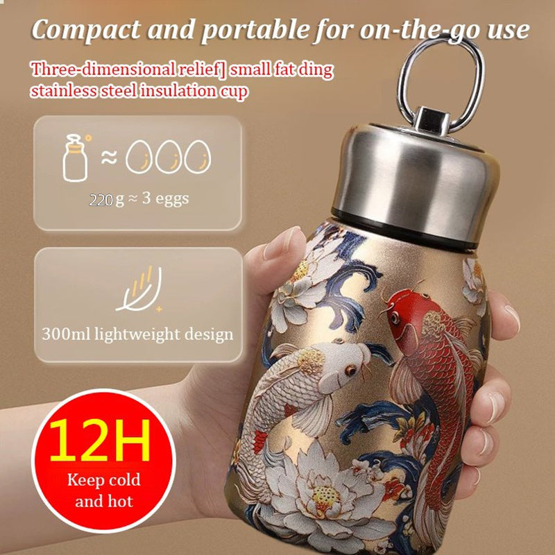 Stylish & Portable Insulated Water Bottle