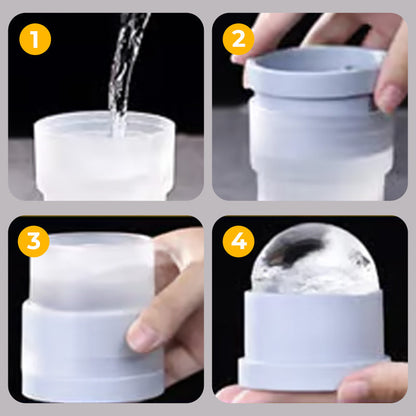 ⏳Meet the Summer Sale 50% OFF❄️ Portable Silicone Ice Ball Maker ❄️