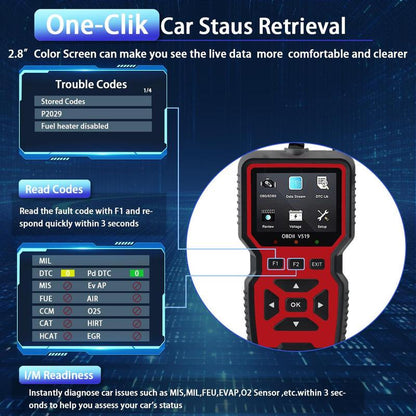 🔥Hot Sale🔥OBD2 Scanner Car Engine Diagnostic Tool