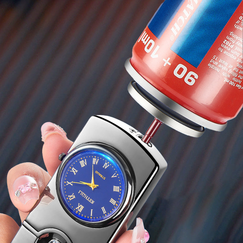 Dial Inflatable Windproof Metal Lighter