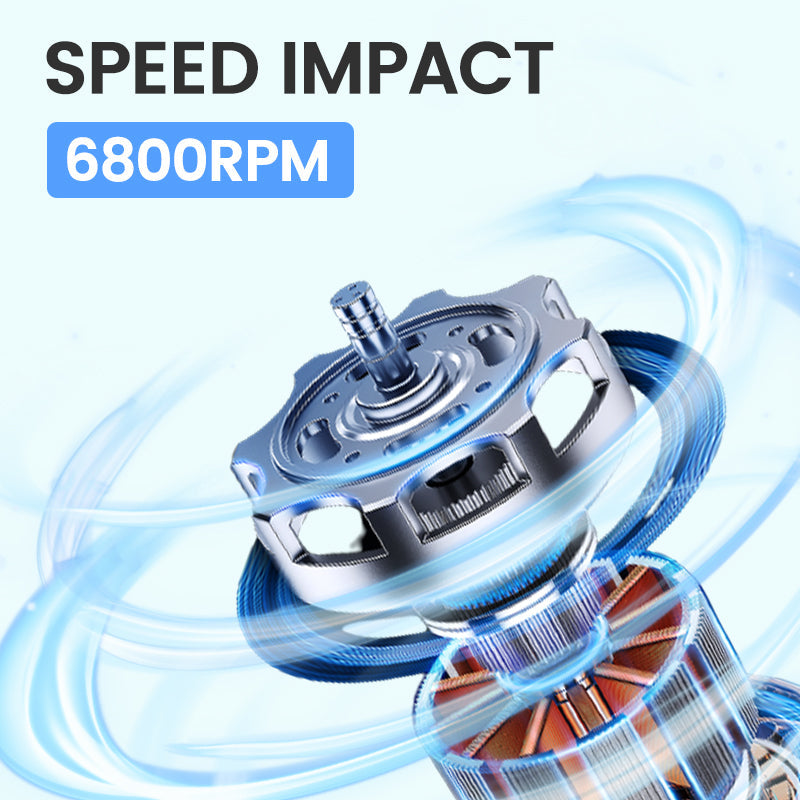 💥Portable Deep Tissue Massager with 6 Speeds & 4 Heads🎁