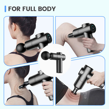 💥Portable Deep Tissue Massager with 6 Speeds & 4 Heads🎁