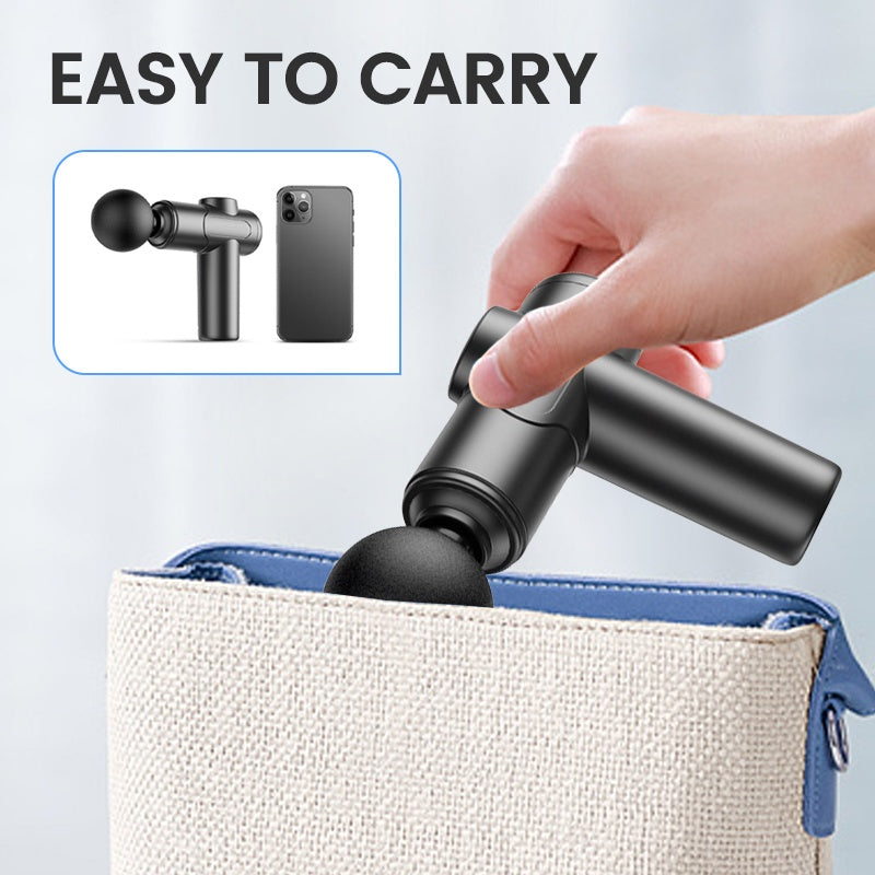 💥Portable Deep Tissue Massager with 6 Speeds & 4 Heads🎁