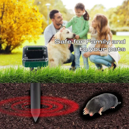 Solar Power Mouse Mole Snakes Pest Rodent Repeller
