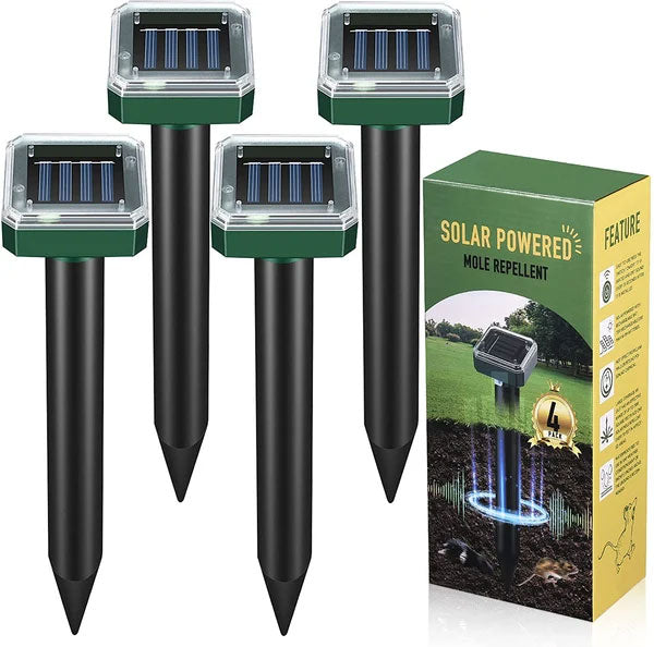 Solar Power Mouse Mole Snakes Pest Rodent Repeller