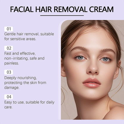 🔥Buy 2 Get 1 Free🔥Gentle and Painless Facial Hair Removal Cream