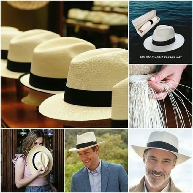 Classic Panama Handmade Hat