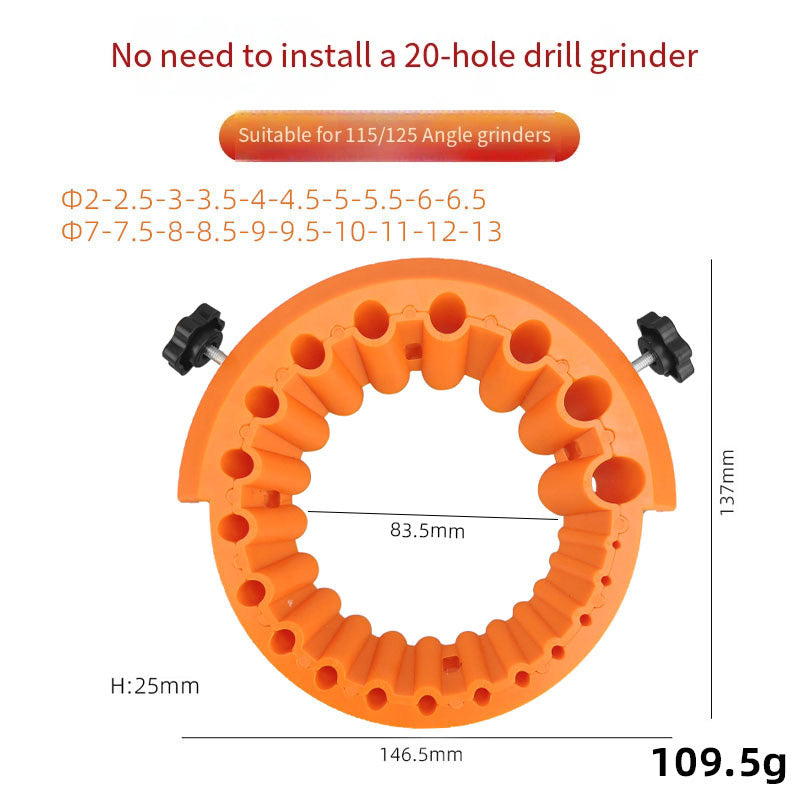 🔥Multipurpose Drill Bit Sharpener for Angle Grinders