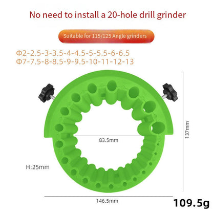 🔥Multipurpose Drill Bit Sharpener for Angle Grinders