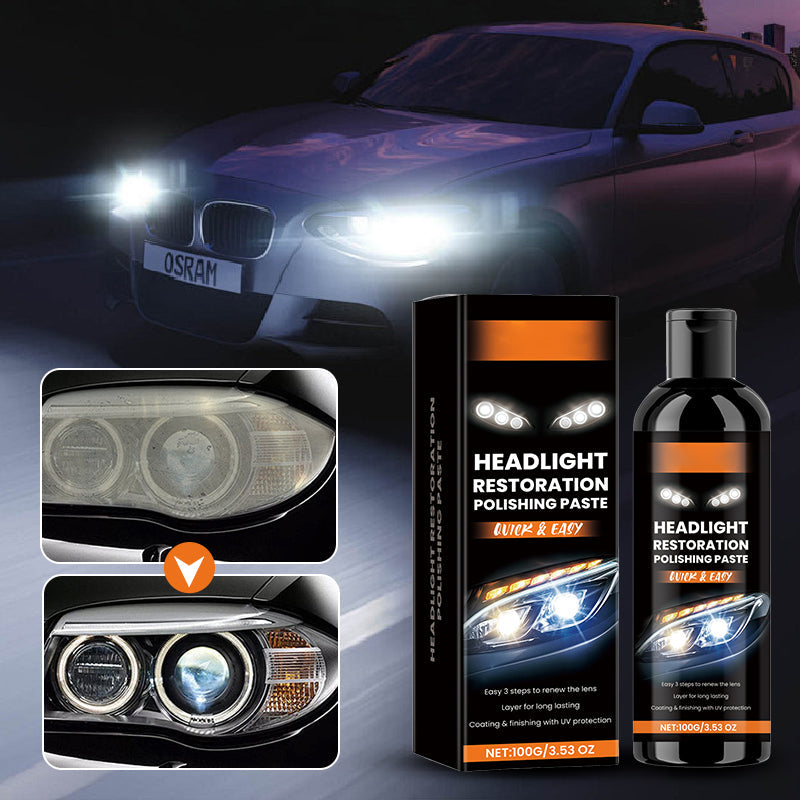 Headlight Stain Remover & Polishing Paste