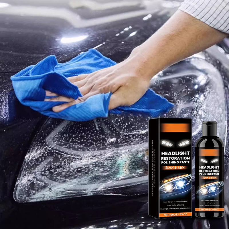 Headlight Stain Remover & Polishing Paste