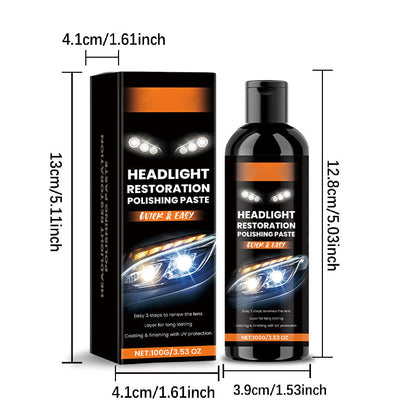 Headlight Stain Remover & Polishing Paste