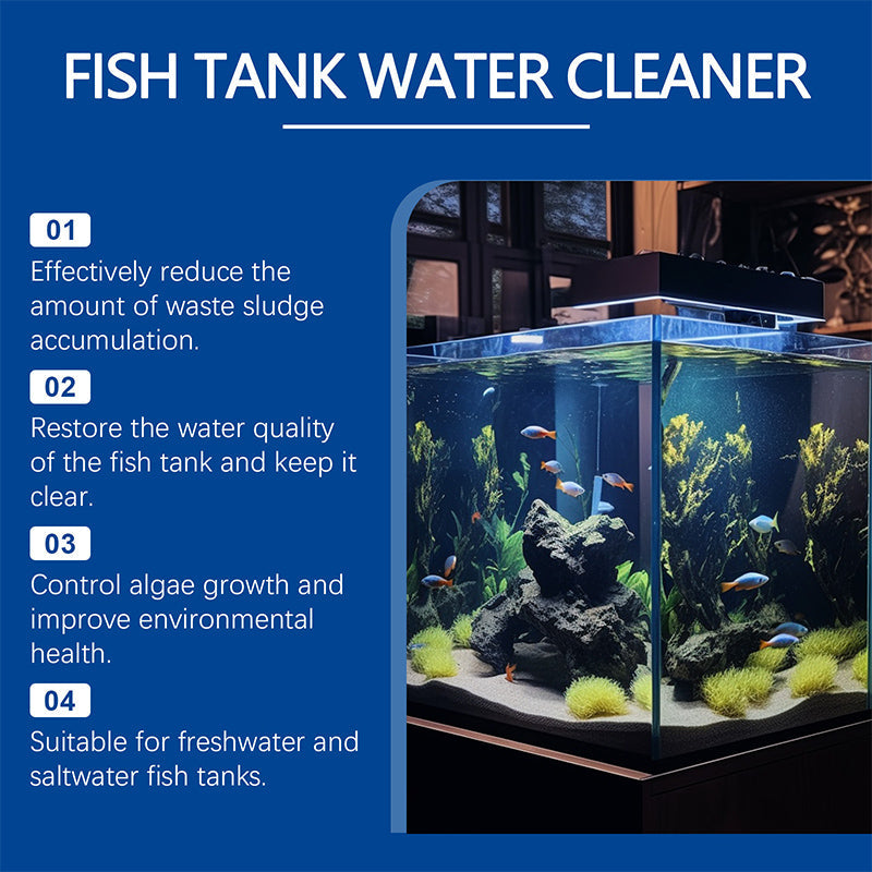 🔥BUY 2 GET 1 FREE 🔥Fish Tank Water Powerful Cleaner