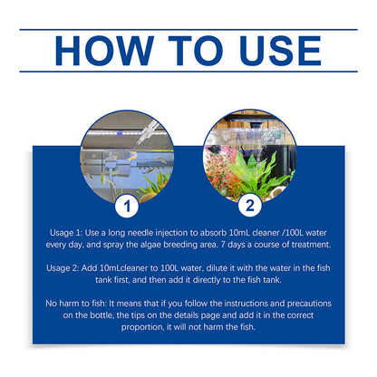 🔥BUY 2 GET 1 FREE 🔥Fish Tank Water Powerful Cleaner