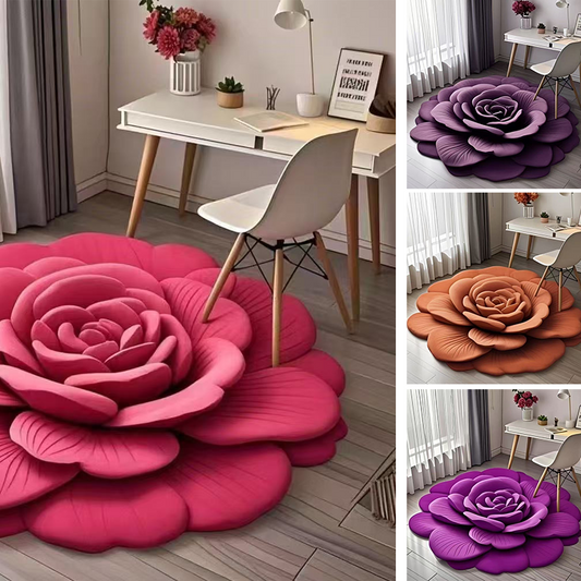 🏠2025 New Product - UP TO 75% OFF!!✨Floral Plush & Diatomaceous Earth Floor Mat