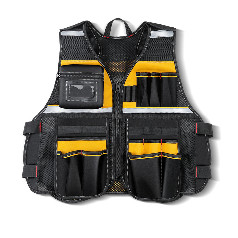 Adjustable Lightweight Construction Work Tool Vest