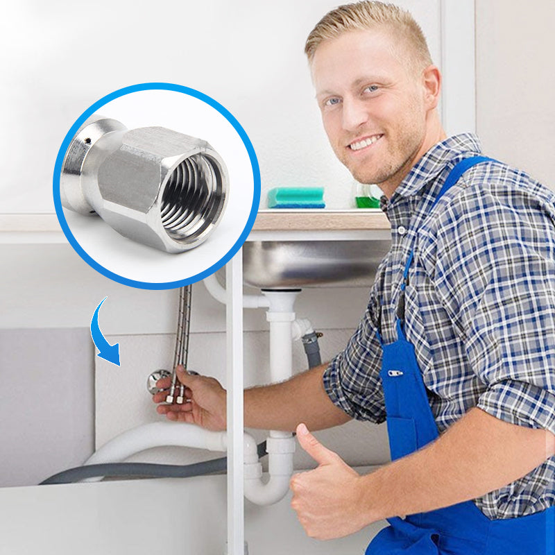 🔥2025 new hot sale🔥Rotary High-Pressure Sewer Jetting Nozzle