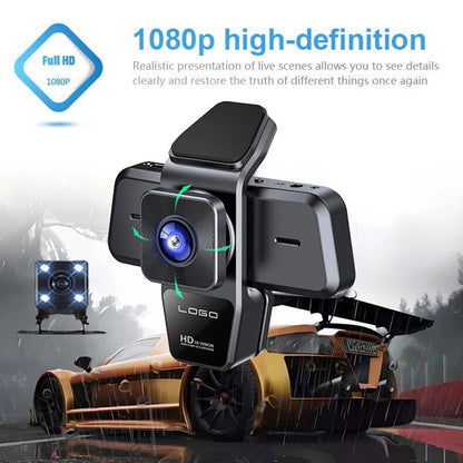 🔥2025 new hot sale🔥 HD 3-Lens Night Vision Wide Angle Dash Cam