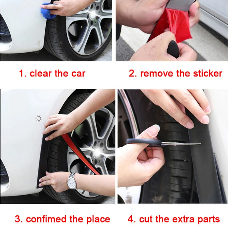 🔥Time-limited Special🔥Universal Rubber Fender Flares for Cars